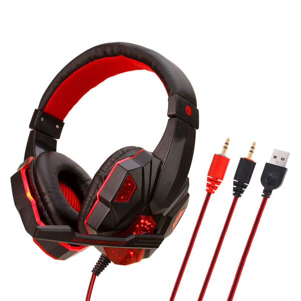 Auriculares Gaming Luminiscentes - Imagen 4