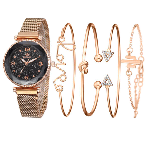 Relojes para Mujer con Hebilla Magnética de Cielo Estrellado - Imagen 7