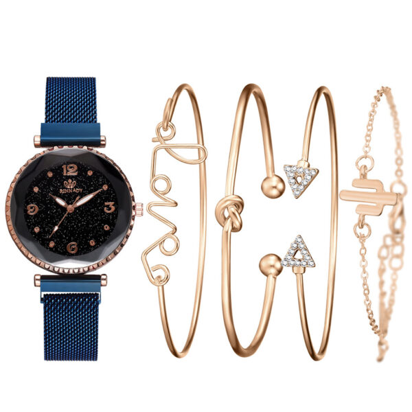 Relojes para Mujer con Hebilla Magnética de Cielo Estrellado - Imagen 5