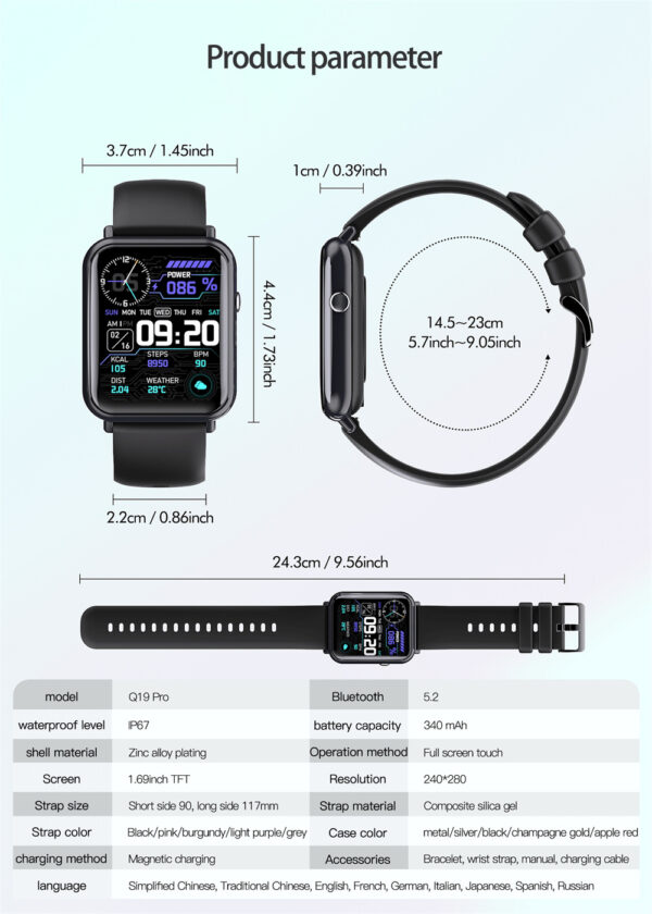 Reloj Inteligente Resistente al Agua - Imagen 6