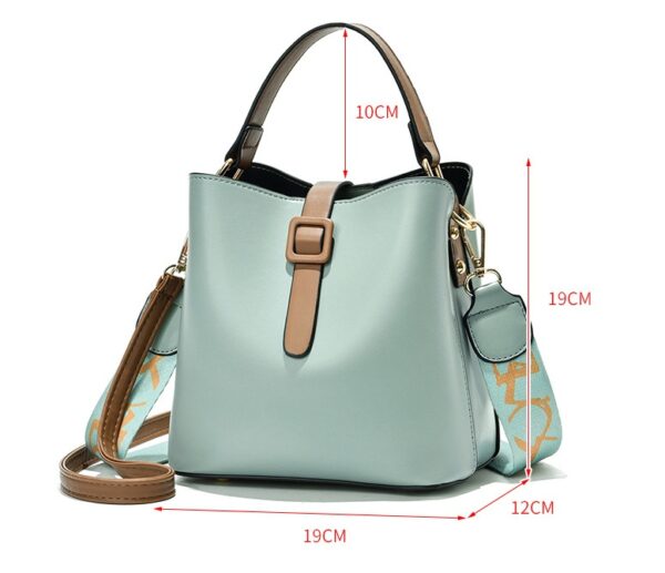 Bolso Bucket Estilo Coreano para Mujer - Imagen 9