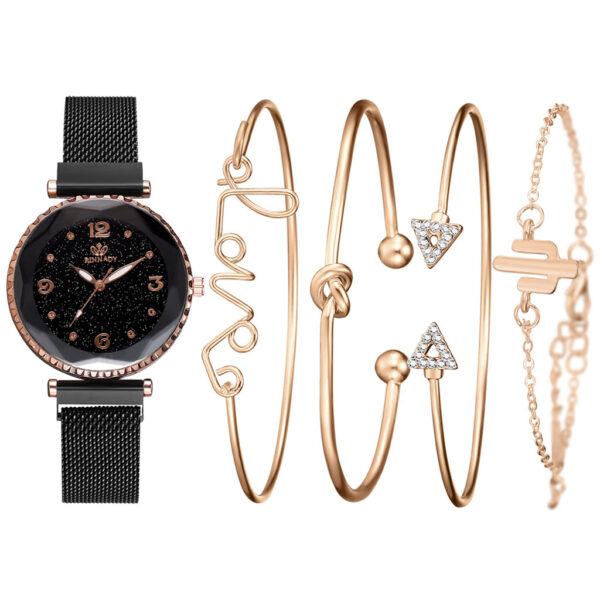 Relojes para Mujer con Hebilla Magnética de Cielo Estrellado - Imagen 4