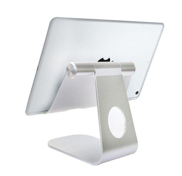 Soporte Multifuncional Doble Plegable de Aluminio para Teléfono y Tablet - Imagen 2