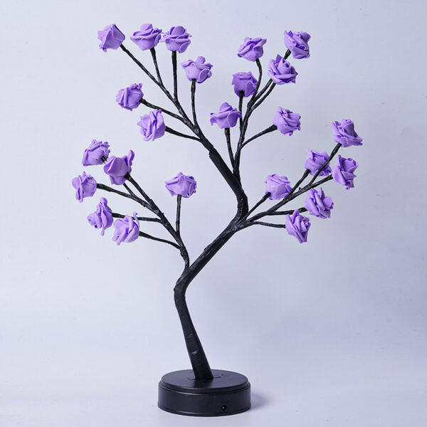 Lámpara de Mesa Árbol de Flores - Imagen 4