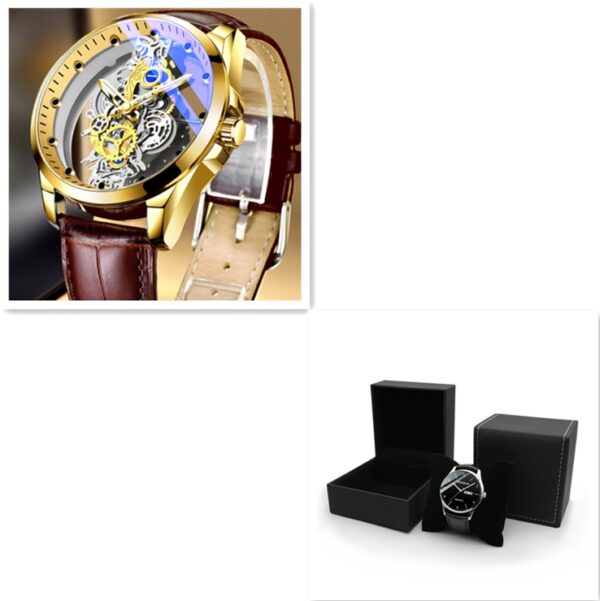 Reloj de Hombre Esqueleto Automático - Imagen 8