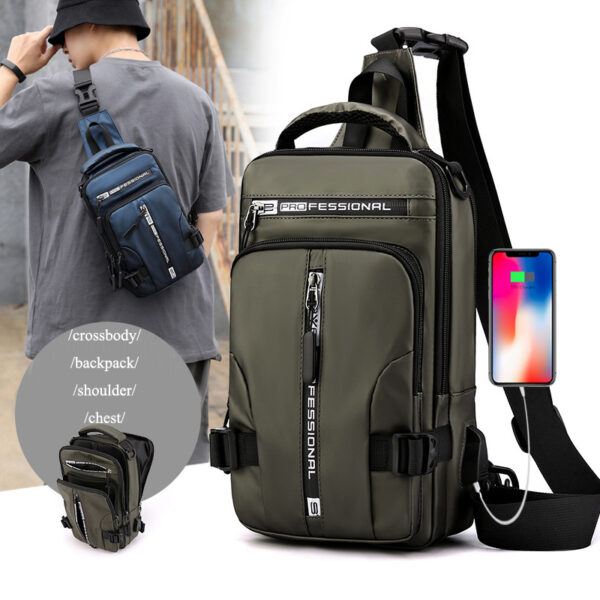 Bolsos Crossbody para Hombre Multifuncionales