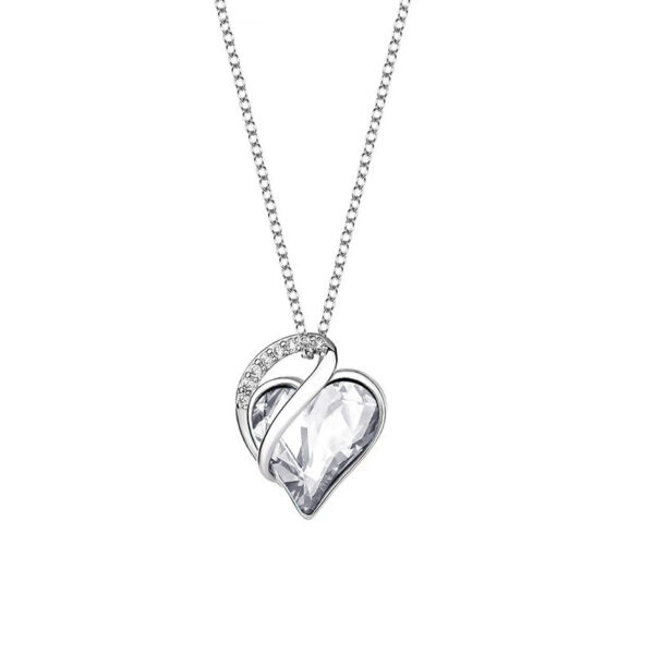 Collar de Plata 925 con Forma de Corazón - Imagen 8