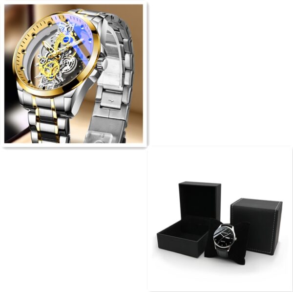 Reloj de Hombre Esqueleto Automático - Imagen 9