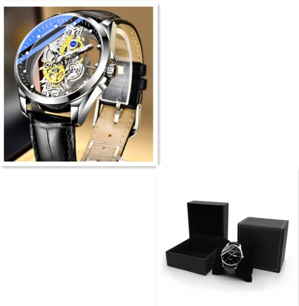 Reloj de Hombre Esqueleto Automático - Imagen 10