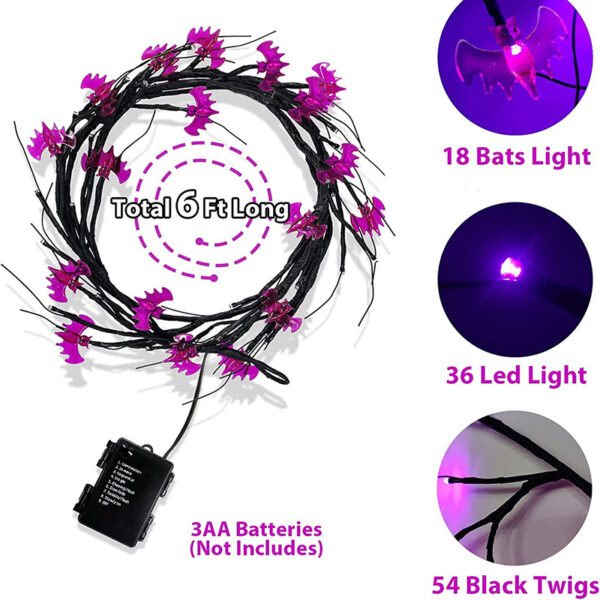 Cadena de Luz LED Halloween - Imagen 5